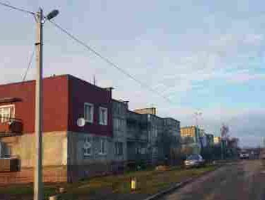 Устройство уличного освещения в п. Дивное