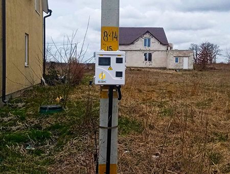 В поселке Свободное подключили участок к электросетям