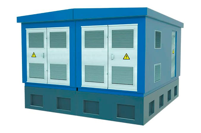 БКТП, БРТП в ж/б объемном блоке мощностью от 100 до 3150 кВА