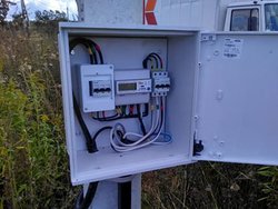 Подключение стройплощадки к электросетям в п. Кузнецкое