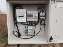 Подключение к электросети участка в поселке Зеленополье