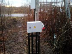 Подключение участка к электричеству в поселке Цветное