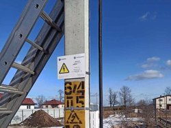 В поселке Вишневка подключили участок к электросетям