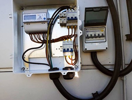 Подключили очередную пекарню Русского хлеба к электросетям