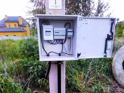 В поселке Холмогоровка подключили дом к электросетям Янтарьэнерго