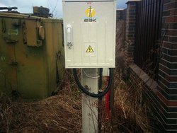 В поселке Клинцовка подключили участок к электросетям