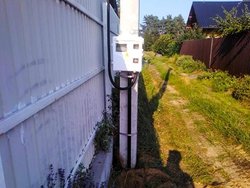 В поселке Взморье подключили частный дом к электросетям