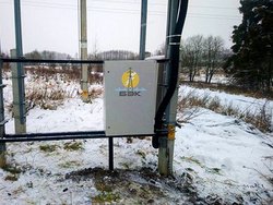 В поселке Б. Исаково подключили участок к электросетям