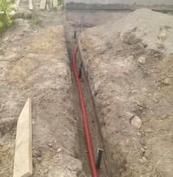 Электрификация участка в п. Родники